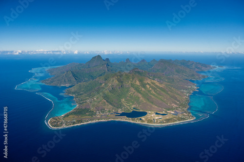 Tableau sur toile Moorea Island French Polynesia