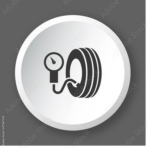 Logo station de gonflage.