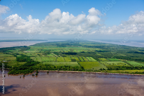 Wakenaam Island Guyana © Overflightstock