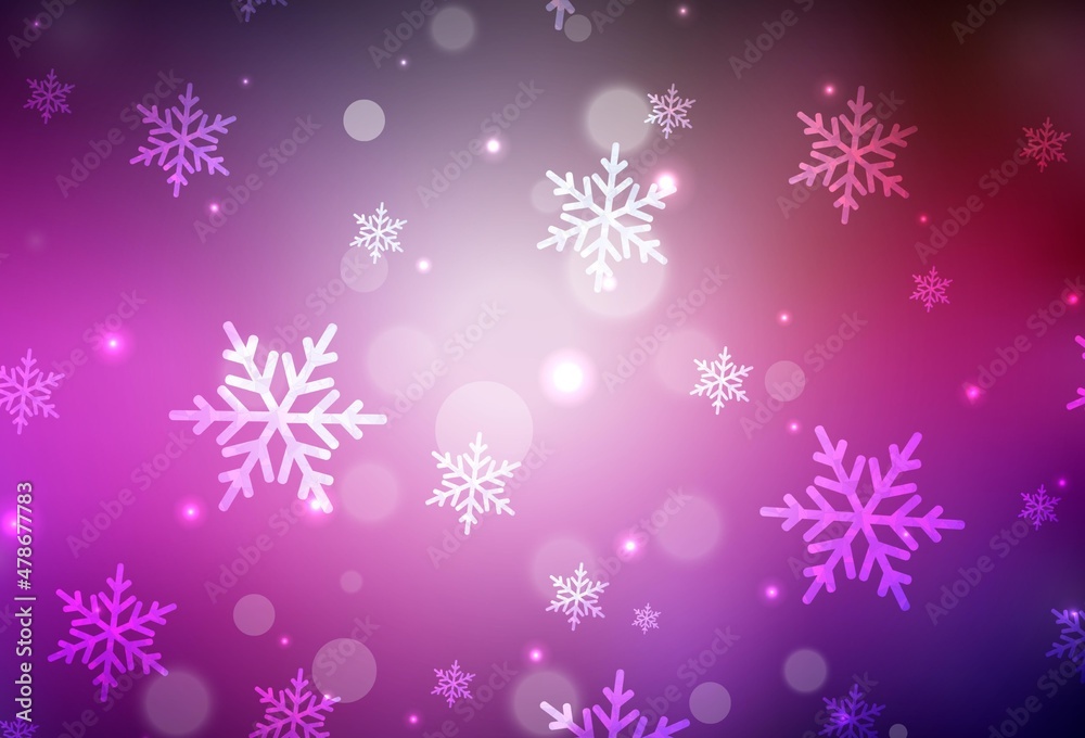 Dark Pink vector template in carnival style. Dark Pink vector template in carnival style.