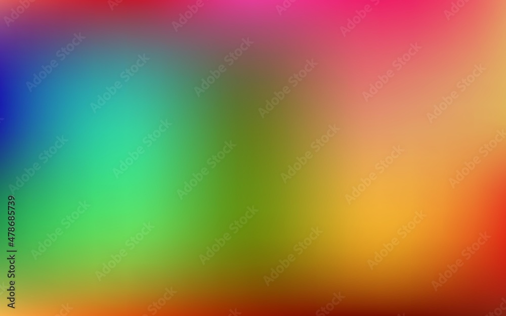 Obraz premium Light multicolor vector abstract blur background.