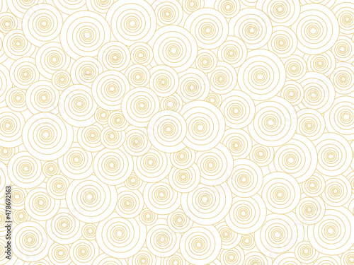 渦巻き　和柄の背景のベクターイラスト