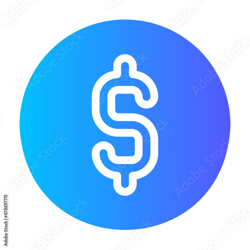 coin gradient icon