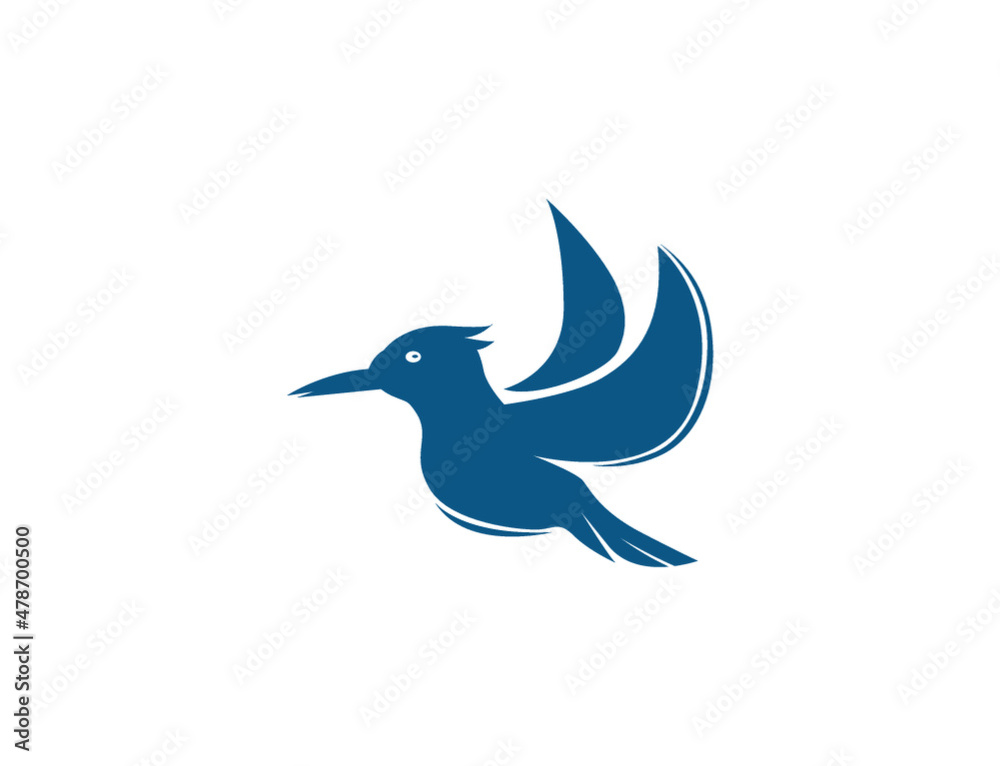 Obraz premium bird logo icon 