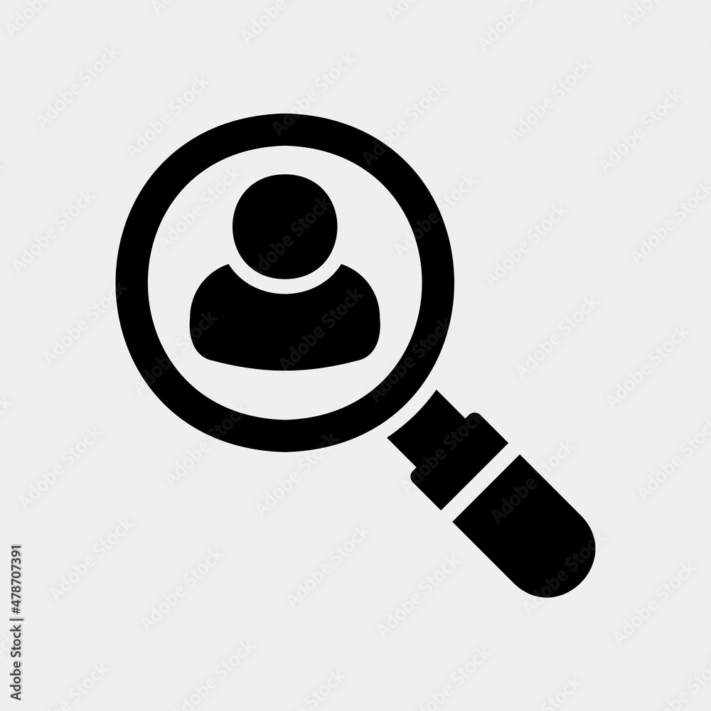 Search icon in solid style about social media, use for website mobile app presentation Search icon in solid style about social media, use for website mobile app presentation