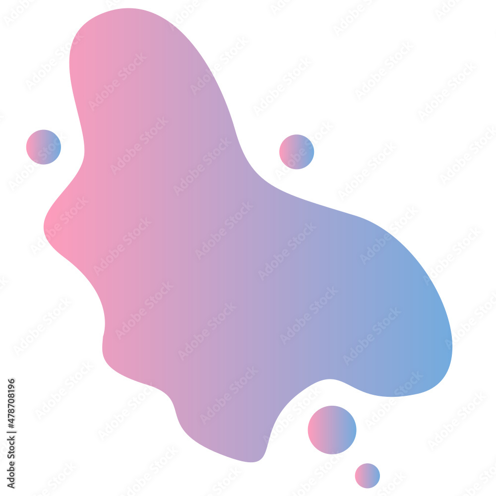 Abstract Organic Gradient Blob Abstract Organic Gradient Blob