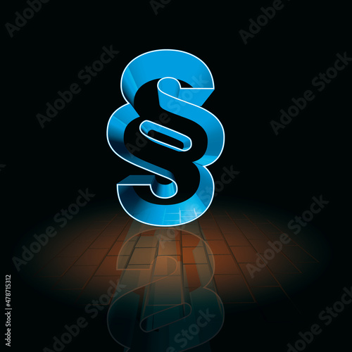 Paragraph Glas Pflaster