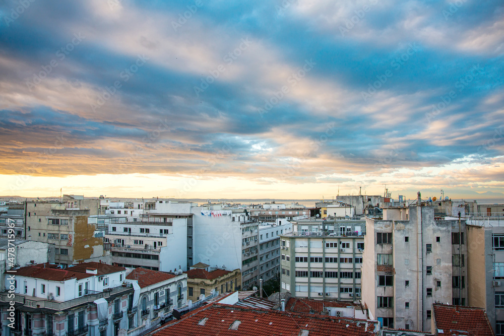 Antique building view in Thessaloniki city, Greece Antique building view in Thessaloniki city, Greece
