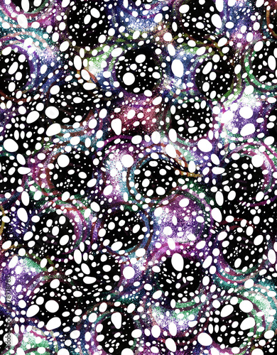 Grunge worn out spot like creative splashes and strokes effect. Abstract marker and splatter ink or liquid water paint.