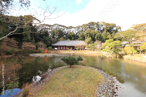 京都府　冬の浄瑠璃寺