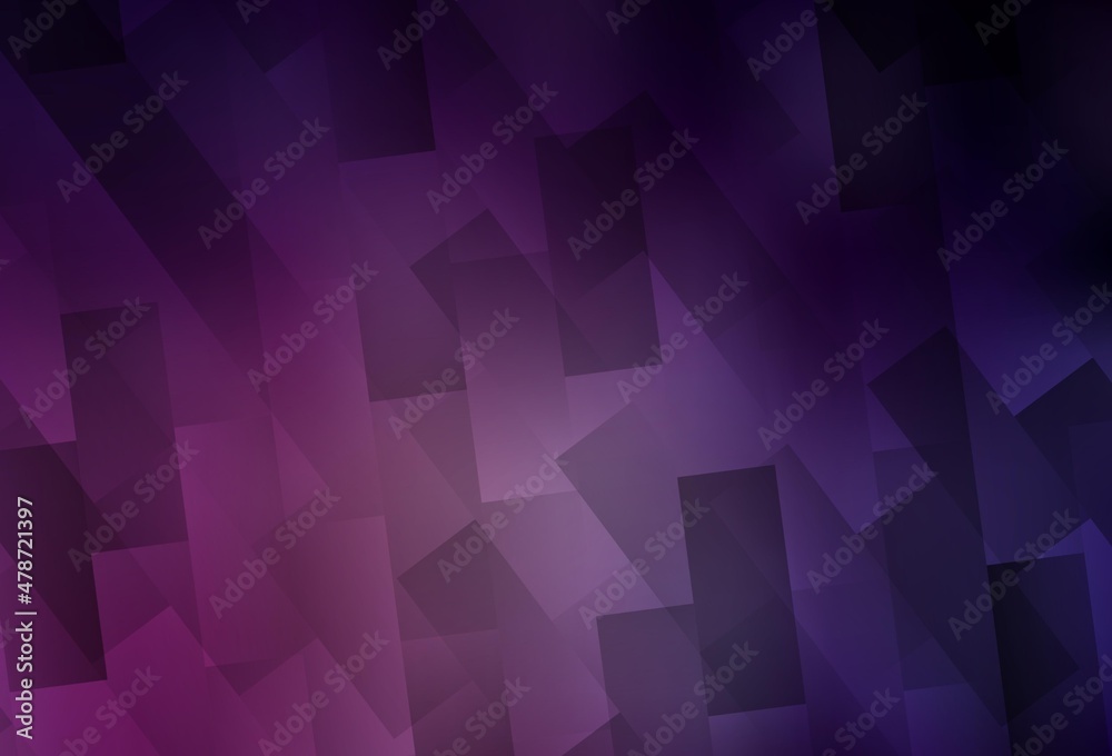 Dark Pink vector background in polygonal style.