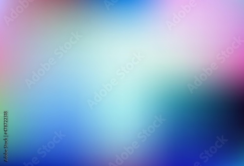 Light pink, blue vector abstract blur layout.
