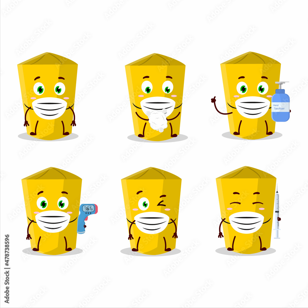 A picture of yellow chalk cartoon design style keep staying healthy during a pandemic A picture of yellow chalk cartoon design style keep staying healthy during a pandemic