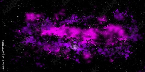 Space Nebula Backgrounds in different Colours © Sharidan
