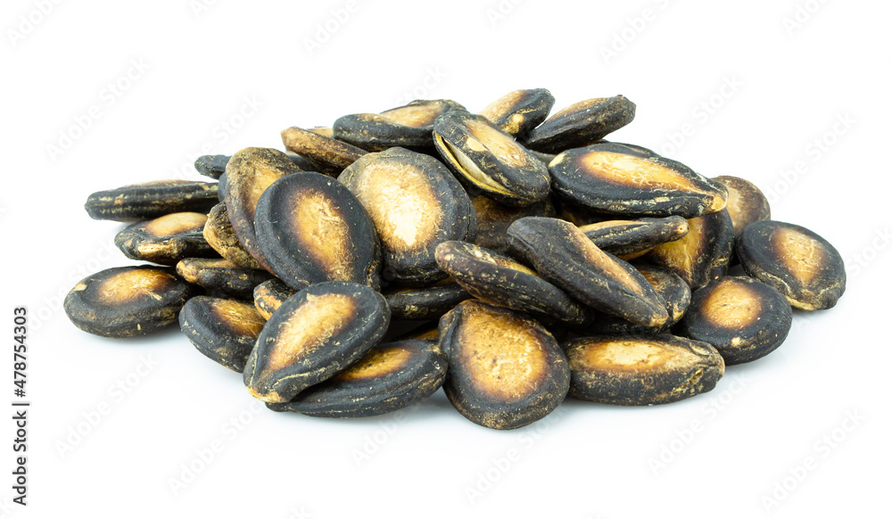watermelon seed isolated on white background watermelon seed isolated on white background