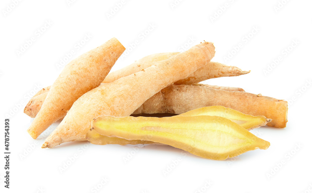 Kaempfer or krachar isolated on white background Kaempfer or krachar isolated on white background