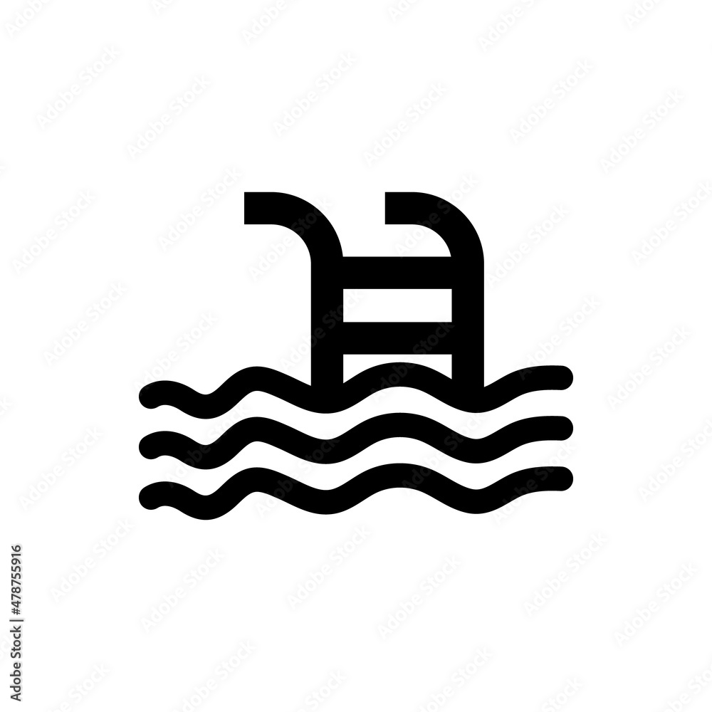 Ocean sea waves icon Ocean sea waves icon