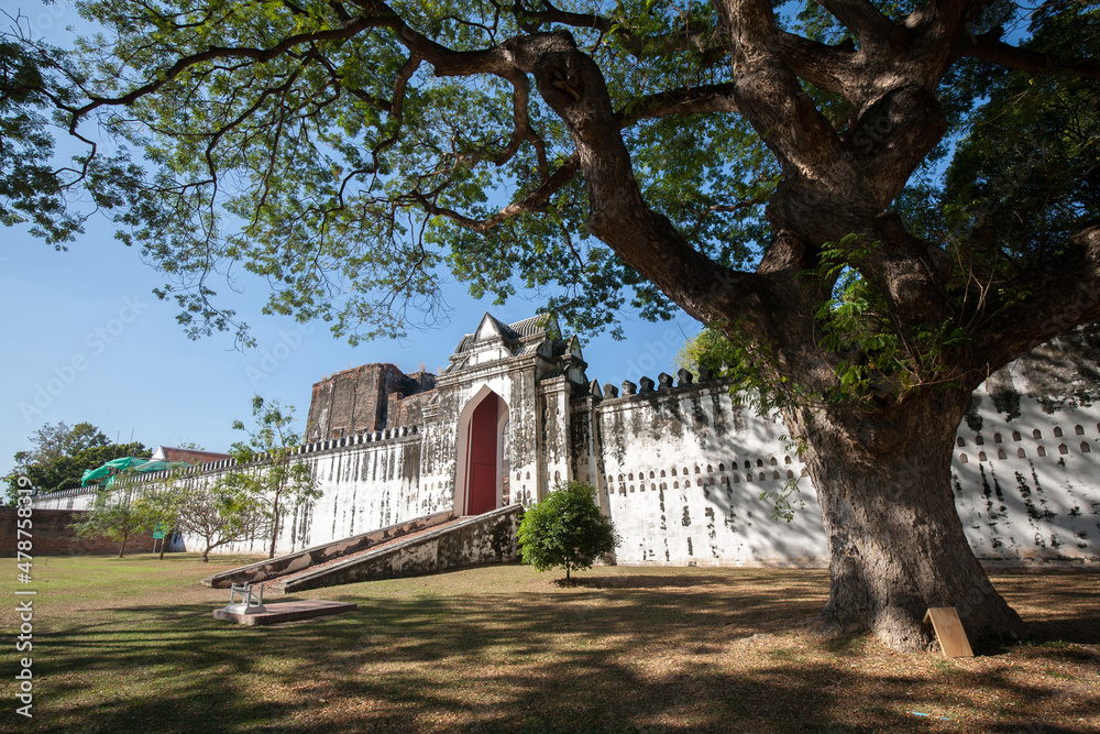 The King Narai's Palace, in Lopburi Province, Thailand