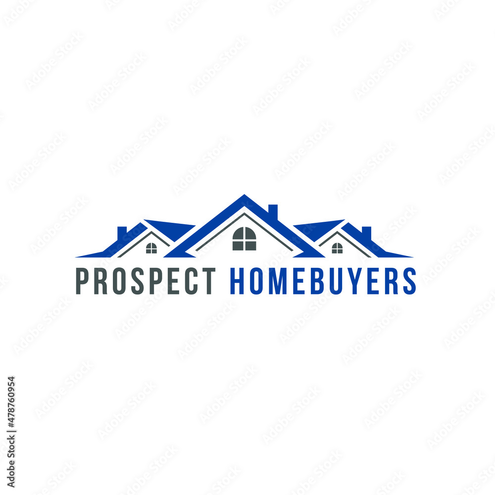 Real estate House Roof logo design template vector illustration Icon Real estate House Roof logo design template vector illustration Icon