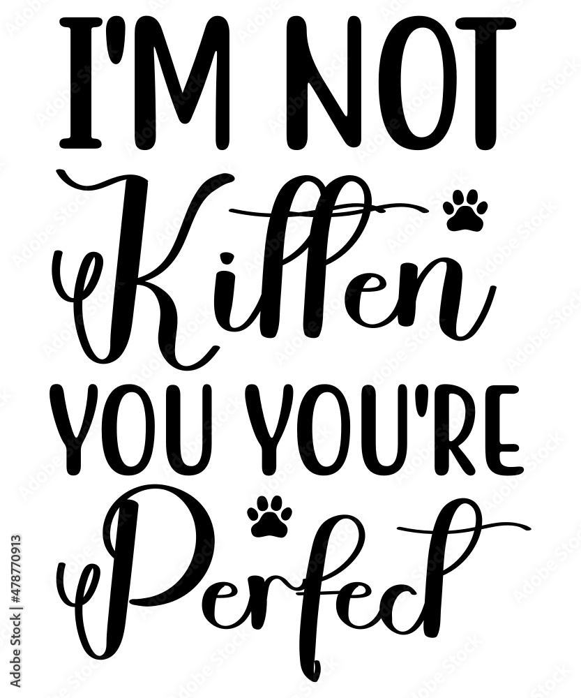 Cat Svg Tshirt Design