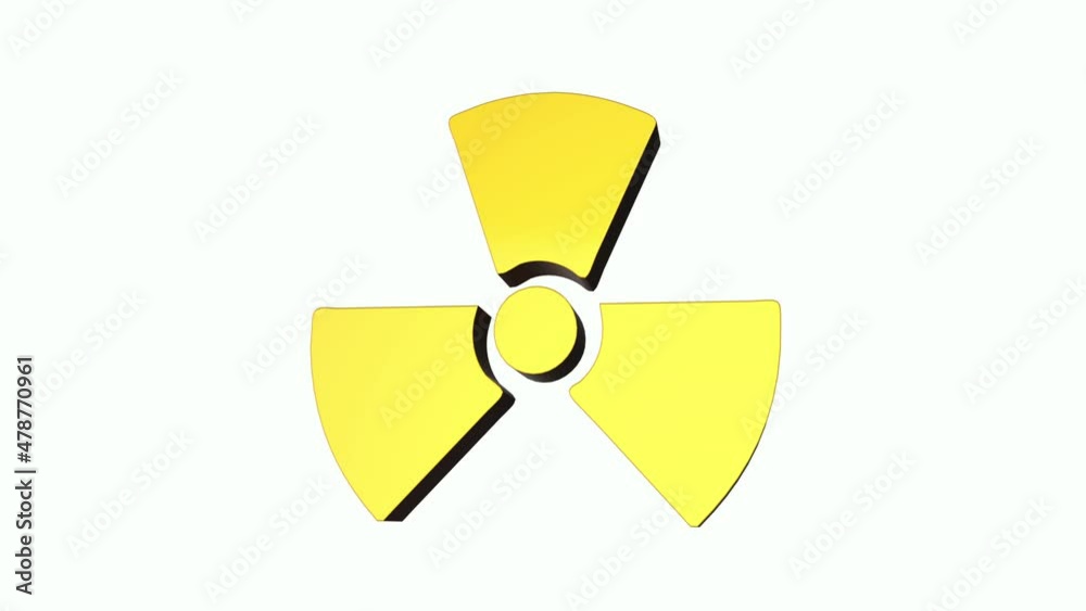 Nuclear Power Radioactive Decay Hazard Symbol Nuclear Power Radioactive Decay Hazard Symbol