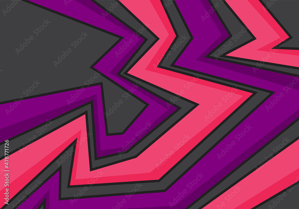Simple background with gradient polygonal and zigzag pattern Simple background with gradient polygonal and zigzag pattern