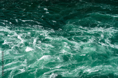 Turbulent Turquoise Colored Water Background © World Travel Photos