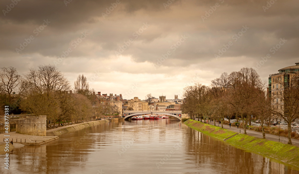 River Ouse and bridge.