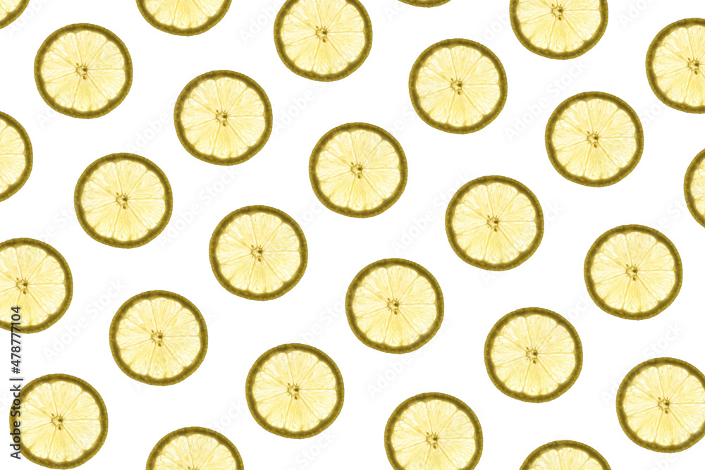 Lemon slices pattern Lemon slices pattern