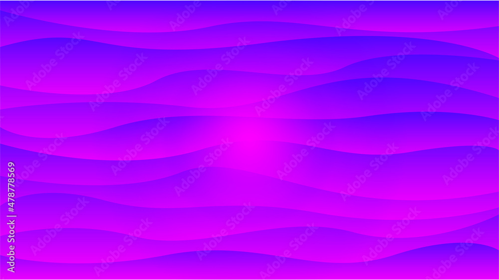 Naklejka premium gradient wave line purple Colorful abstract design background