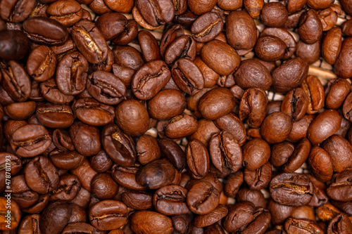 coffe beans close up