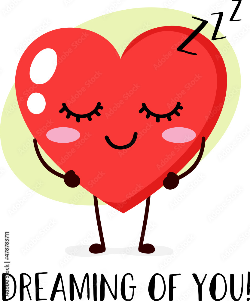 Obraz premium Funny Valentine Hearts