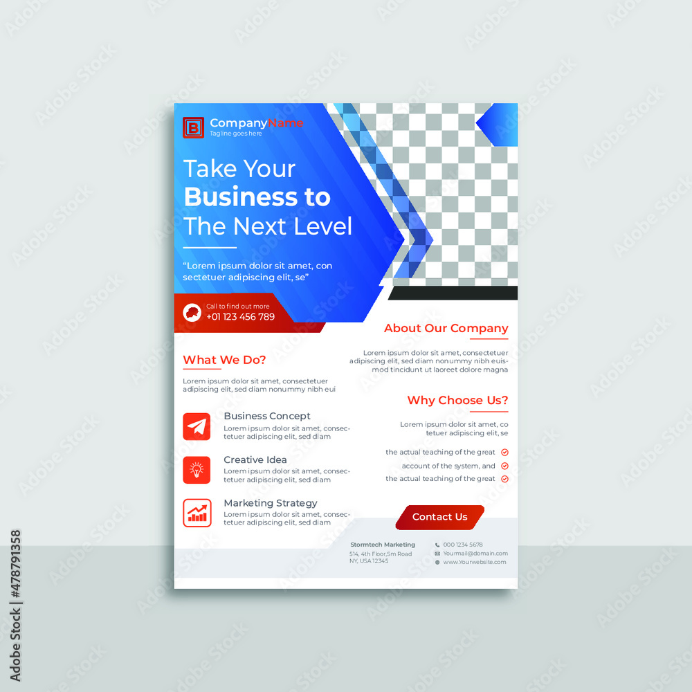 Digital Marketing Flyer Template