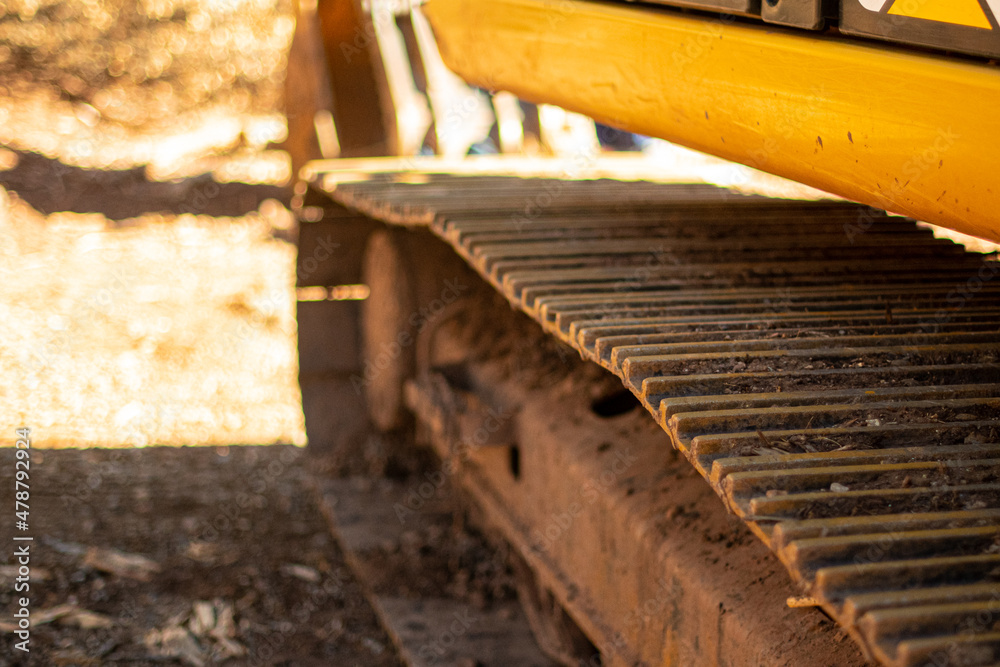 Obraz premium construction truck