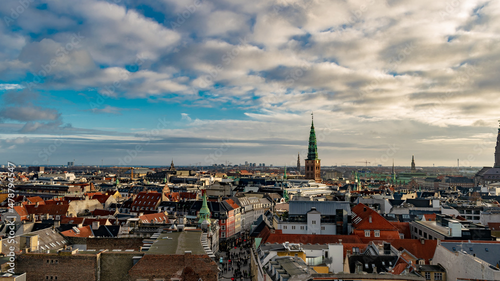 Obraz premium Copenhagen skyline