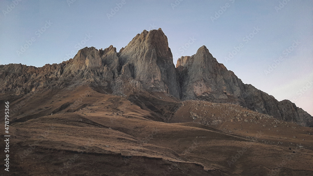 twilight mountains of the north caucasus ingushetia region