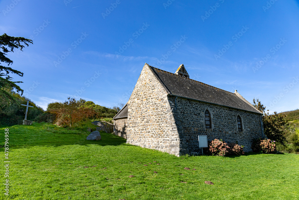Saint-Marc Chapel in Treveneuc, near Saint-Quay Portrieux, Brittany, France Saint-Marc Chapel in Treveneuc, near Saint-Quay Portrieux, Brittany, France