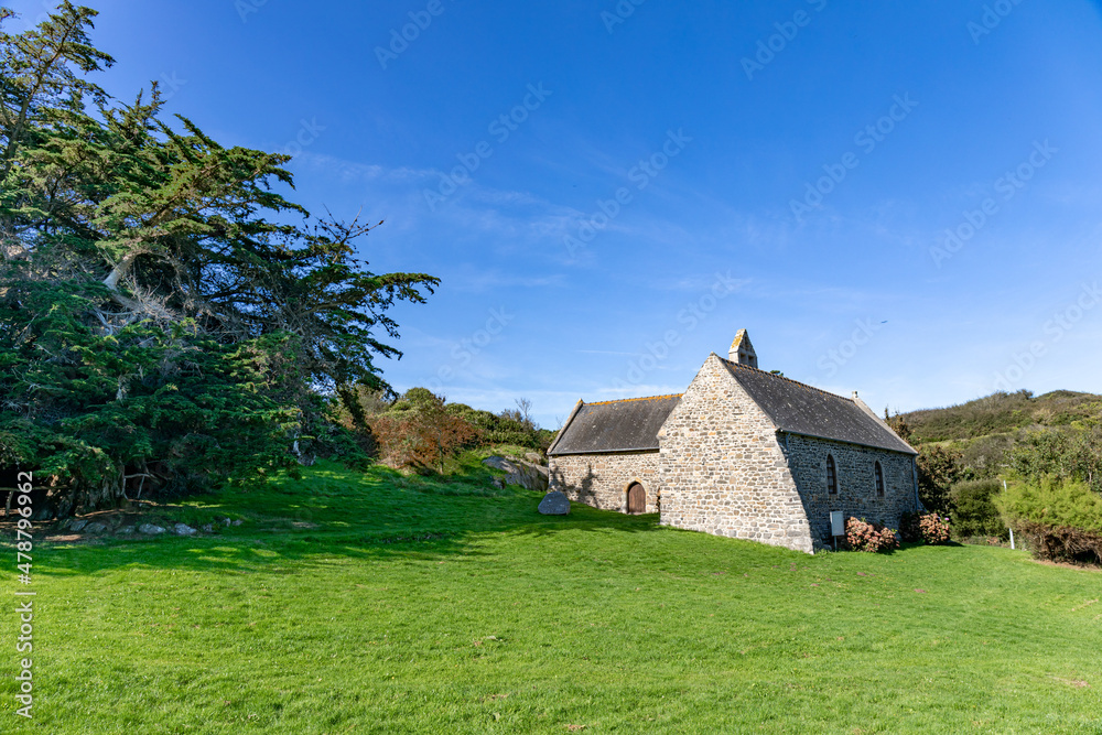 Saint-Marc Chapel in Treveneuc, near Saint-Quay Portrieux, Brittany, France Saint-Marc Chapel in Treveneuc, near Saint-Quay Portrieux, Brittany, France