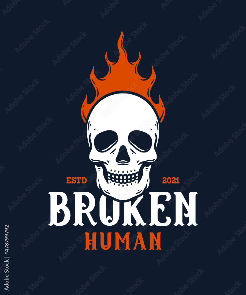Skull Artwork Illustration for sale Skull Artwork Illustration for sale