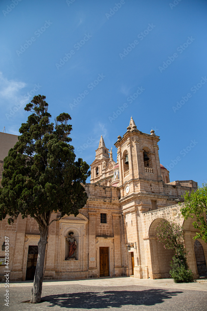 Old church on the island of malta