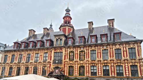 Old Stock Exchange building (Vieille Bourse) in Lille, France photo