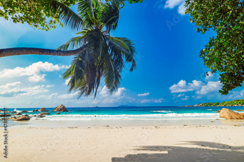 Fototapeta Naklejka Na Ścianę i Meble -  The Beach Anse Lazio, Praslin - Seychelles Island, Indian Ocean, Africa
