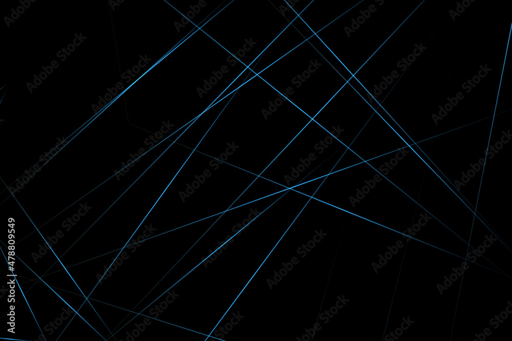 Abstract black with blue lines, triangles background modern design. Vector illustration EPS 10. Abstract black with blue lines, triangles background modern design. Vector illustration EPS 10.