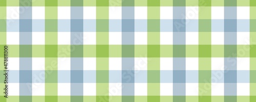 Gingham pattern Seamless vichy check plaid graphic for scarf, tablecloth, wrapping, packaging, or other modern decorative summer fabric fashion design Vector illustration background