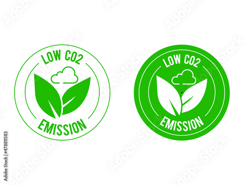 low co2 emission logo 