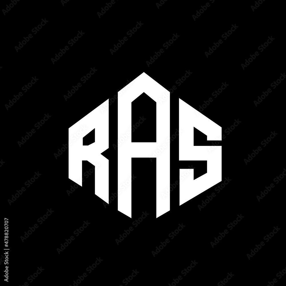 RAS letter logo design with polygon shape. RAS polygon and cube shape logo design. RAS hexagon vector logo template white and black colors. RAS monogram, business and real estate logo. RAS letter logo design with polygon shape. RAS polygon and cube shape logo design. RAS hexagon vector logo template white and black colors. RAS monogram, business and real estate logo.
