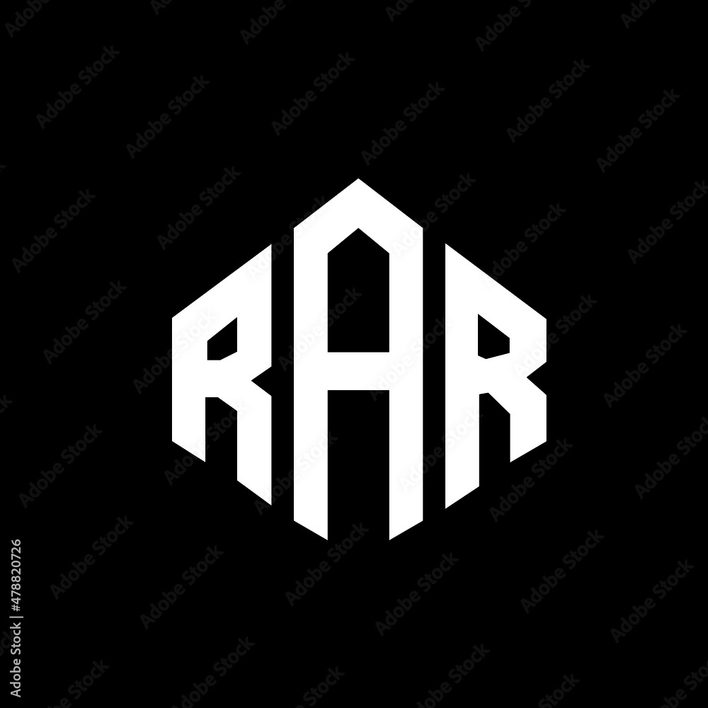 RAR letter logo design with polygon shape. RAR polygon and cube shape logo design. RAR hexagon vector logo template white and black colors. RAR monogram, business and real estate logo. RAR letter logo design with polygon shape. RAR polygon and cube shape logo design. RAR hexagon vector logo template white and black colors. RAR monogram, business and real estate logo.