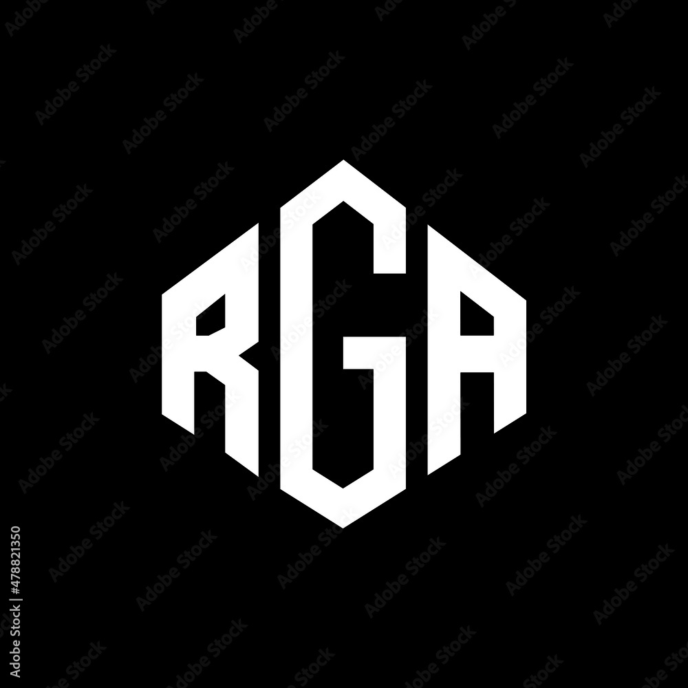 RGA letter logo design with polygon shape. RGA polygon and cube shape logo design. RGA hexagon vector logo template white and black colors. RGA monogram, business and real estate logo. RGA letter logo design with polygon shape. RGA polygon and cube shape logo design. RGA hexagon vector logo template white and black colors. RGA monogram, business and real estate logo.