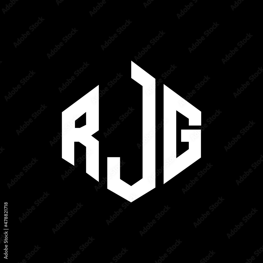 RJG letter logo design with polygon shape. RJG polygon and cube shape logo design. RJG hexagon vector logo template white and black colors. RJG monogram, business and real estate logo. RJG letter logo design with polygon shape. RJG polygon and cube shape logo design. RJG hexagon vector logo template white and black colors. RJG monogram, business and real estate logo.