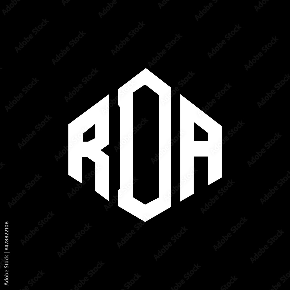 RDA letter logo design with polygon shape. RDA polygon and cube shape logo design. RDA hexagon vector logo template white and black colors. RDA monogram, business and real estate logo. RDA letter logo design with polygon shape. RDA polygon and cube shape logo design. RDA hexagon vector logo template white and black colors. RDA monogram, business and real estate logo.